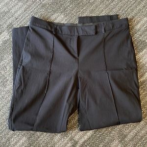 Lane Bryant front seam black ankle pants Size 14